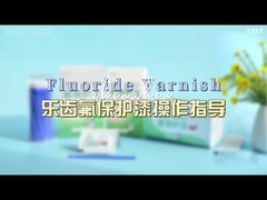 Barniz de fluoruro dental aprobado por CE con sodio al 5% para dentista