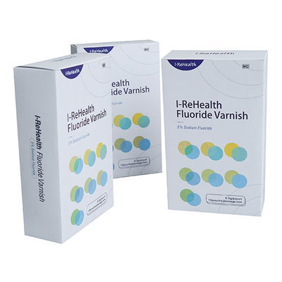 calidad  0.5g 5% Sodium Profluorid Varnish With Special Brush Sweet Flavor Fábrica