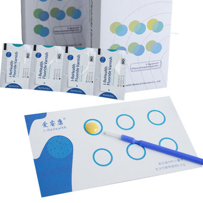 barniz del diente del fluoruro del sabor del melón 0.5g para el CE de la carie dental de los niños