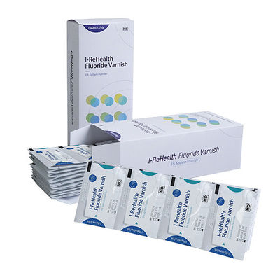 barniz de la prevención de la carie dental 0.5g con el fluoruro de sodio