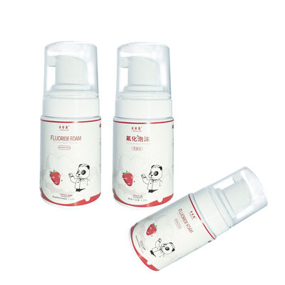 Espuma dental 125ml del fluoruro del sabor anaranjado para los dientes de los niños