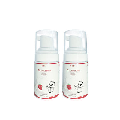 Espuma dental 125ml del fluoruro del sabor anaranjado para los dientes de los niños