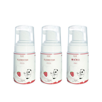 Sabor dental del melón de la espuma del fluoruro del niño del CE 150ml con sodio