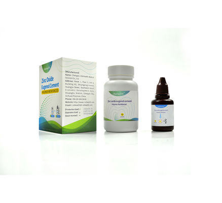 Polímero reforzado con óxido de zinc Cemento eugenol La solución definitiva para las necesidades dentales