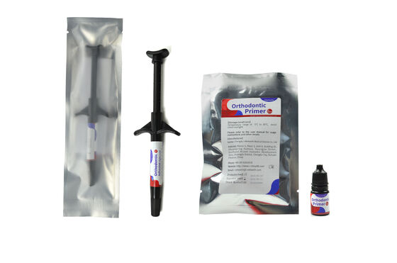 Orthodontic Adhesive Kit with 6ml Pre-Treatment Solution and 4g Adhesive Light-Cured Composite Resins for Direct Bonding System