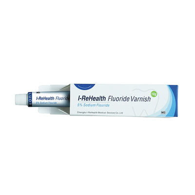 Barniz del fluoruro de Tasety 22600ppm del melón del ISO 10g para la mala cavidad dental