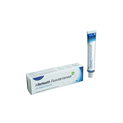El fluoruro dental pegajoso Naf natural del barniz de la resina el 5% previene caries