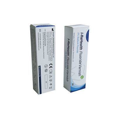 CE pegajoso Naf natural de la sensibilidad de dientes del barniz del fluoruro de la resina el 5%