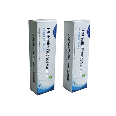 La resina natural basó la sequedad rápida del barniz del fluoruro de sodio del 5%