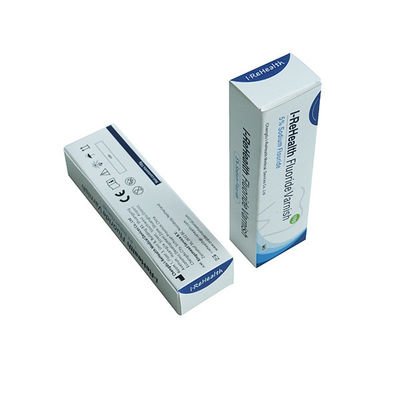 La resina natural del CE basó el barniz tópico del fluoruro para los adultos el 5% Naf