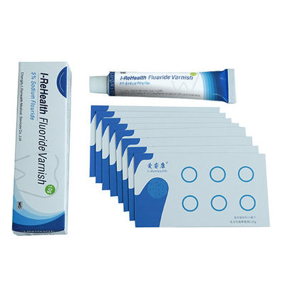 Tratamiento dulce 10g/Pcs del fluoruro de la caries del barniz del fluoruro de sodio del sabor