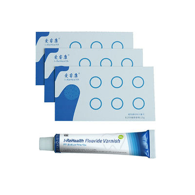 El barniz del fluoruro de sodio de la resina natural 22600ppm para los adultos repara la desmineralización