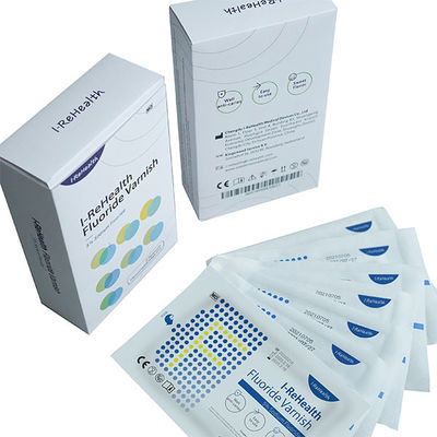 Barniz dental del fluoruro del CE 22600ppm para los dientes sensibles Applic tópico