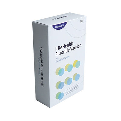 Barniz pediátrico del fluoruro del fluoruro del sodio del 5% del sistema dental del barniz 0.5g 10