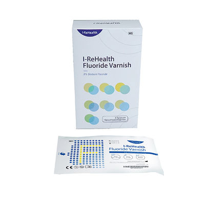 barniz dental del fluoruro del sistema 0.5g 10 para los adultos