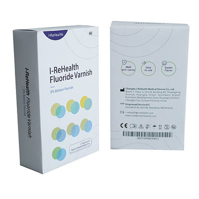 CE dental del barniz del fluoruro del melón 0.5g certificado para pediátrico