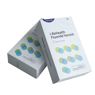 barniz determinado del fluoruro de sodio 0.5g 10 para los dientes sensibles de los adultos