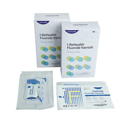 Barniz determinado del fluoruro de sodio 0.5g 10 dentales para la desmineralización ortodóntica
