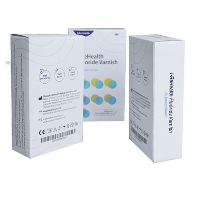 barniz de Profluorid del sodio de 0.5g el 5% con sabor dulce del cepillo especial