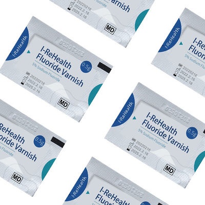 CE dental del barniz del fluoruro del melón 0.5g certificado para pediátrico